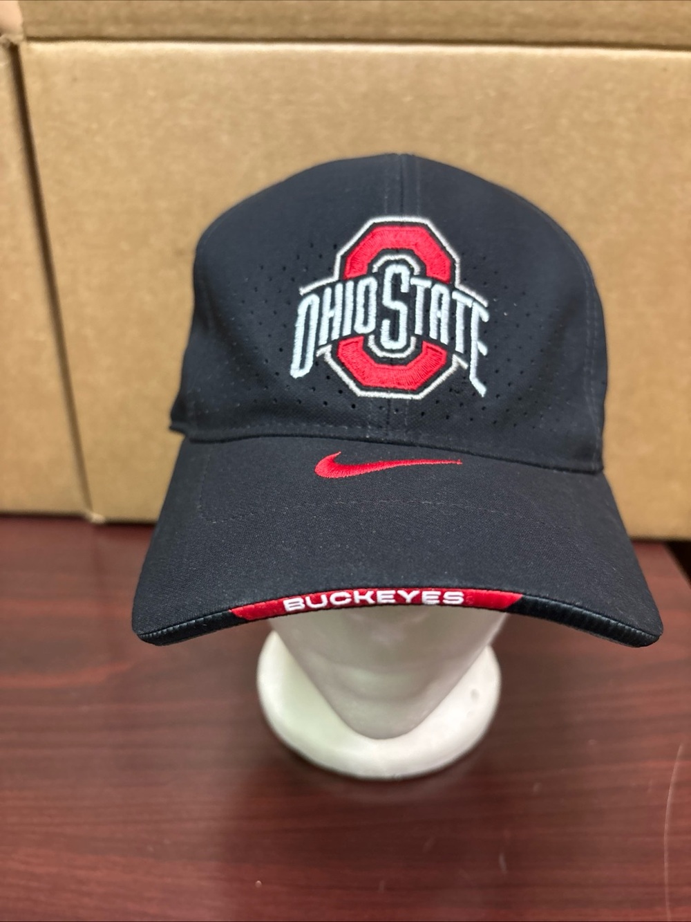 Ohio State Buckeyes Nike Classic99 Dri-Fit Stretch Hat Cap On Field Sideline